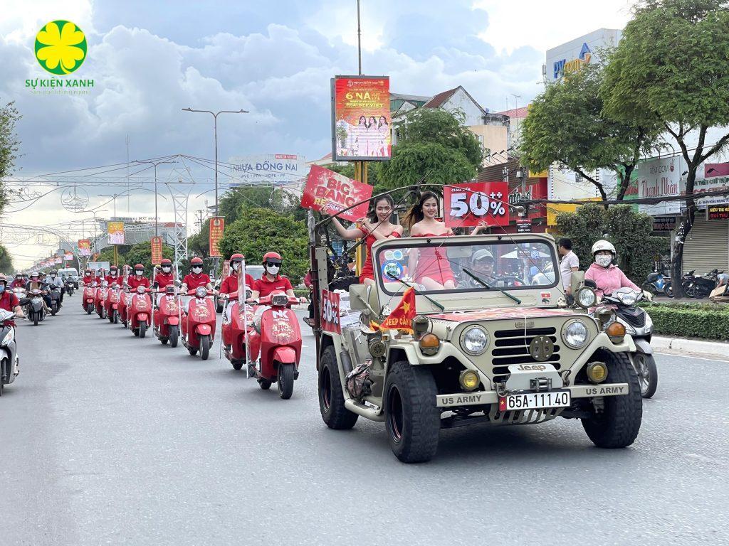 Sự Kiện Xanh, Viet Green Media, tổ chức chạy Roadshow xe Jeep, Roadshow xe Jeep,