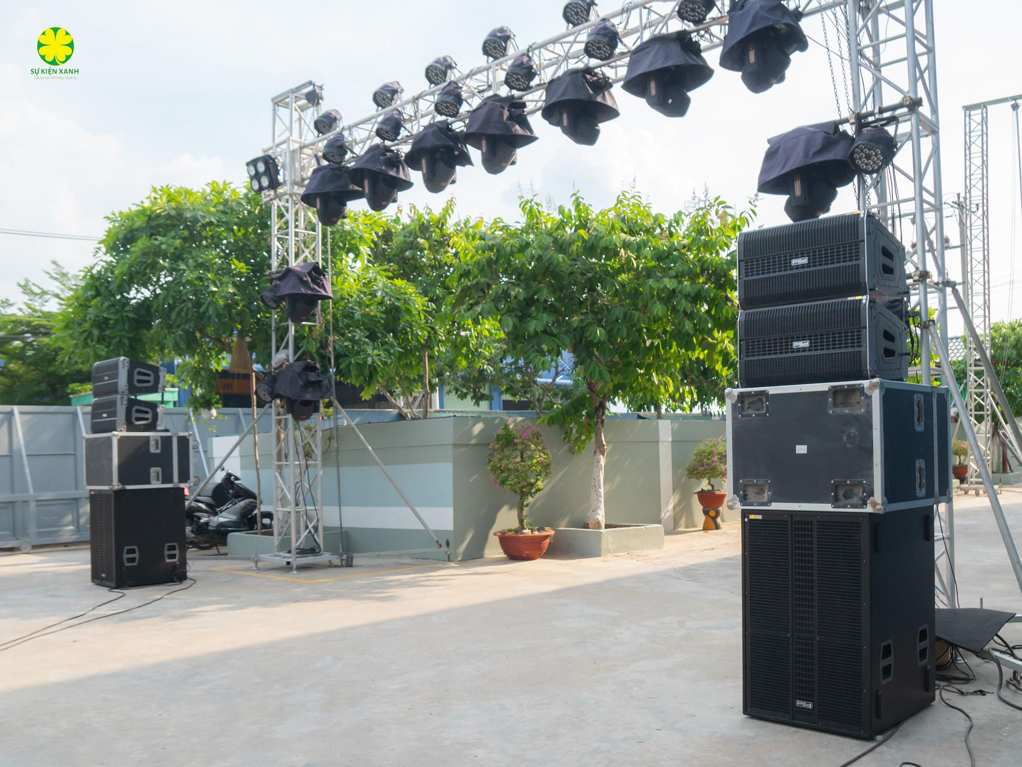 Cho thuê âm thanh ánh sáng chuyên nghiệp giá rẻ tại Hà Tĩnh 