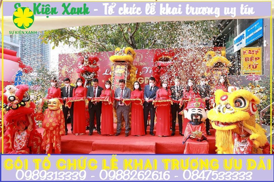 Tổ chức lễ khai trương trọn gói chuyên nghiệp