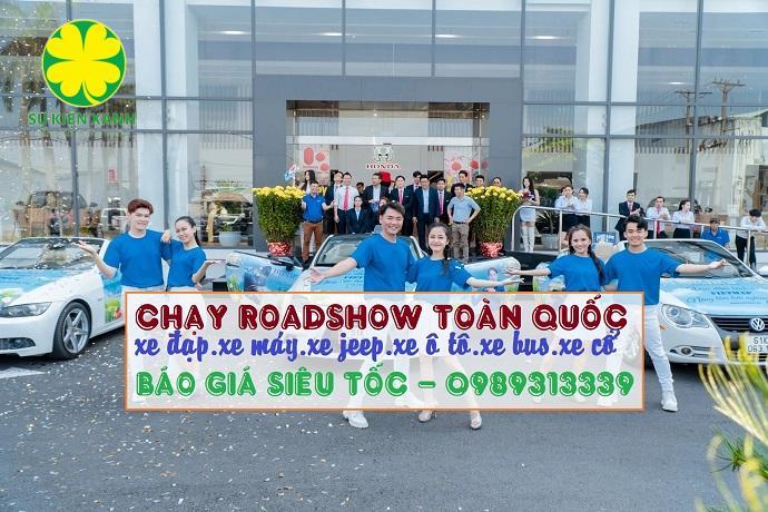 Tổ chức chạy Roadshow xe mui trần toàn quốc uy tín