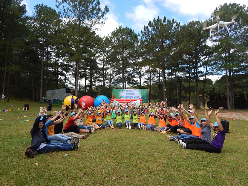 Sự kiện xanh, tổ chức teambuilding tại Đà Lạt, địa điểm tổ chức teambuilding, Viet Green media